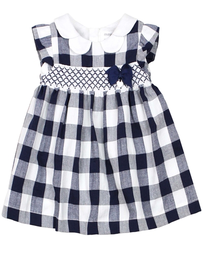 Mayoral Infant Girl's Gingham Bee Dress