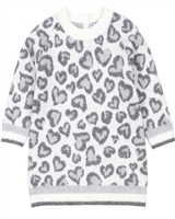 Mayoral Baby Girl's Knit Dress in Cheetah Print