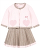 Mayoral Infant Girl's Knit Plisse Skirt and Cardigan Set