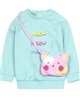 Mayoral Baby Girl's Sweatshirt  with a Purse