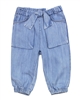Mayoral Baby Girl's Flowy Chambray Pants