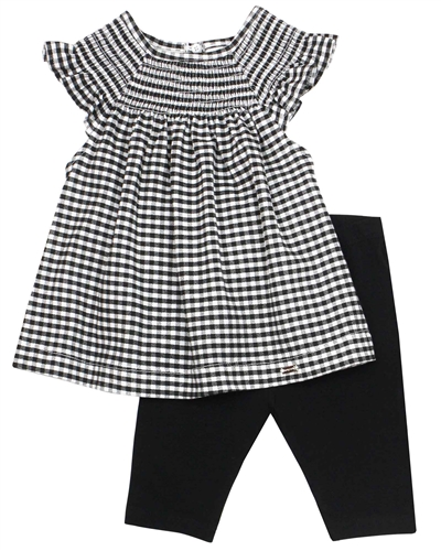 Mayoral Baby Girl's Gingham Top and Leggings Set