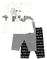 Mayoral Baby Girl's Three-piece Top and Leggings Set