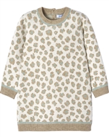 Mayoral Baby Girl's Sweater Dress Cheetah Print