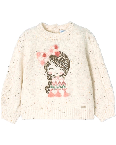 Mayoral Baby Girl's Speckled Pullover