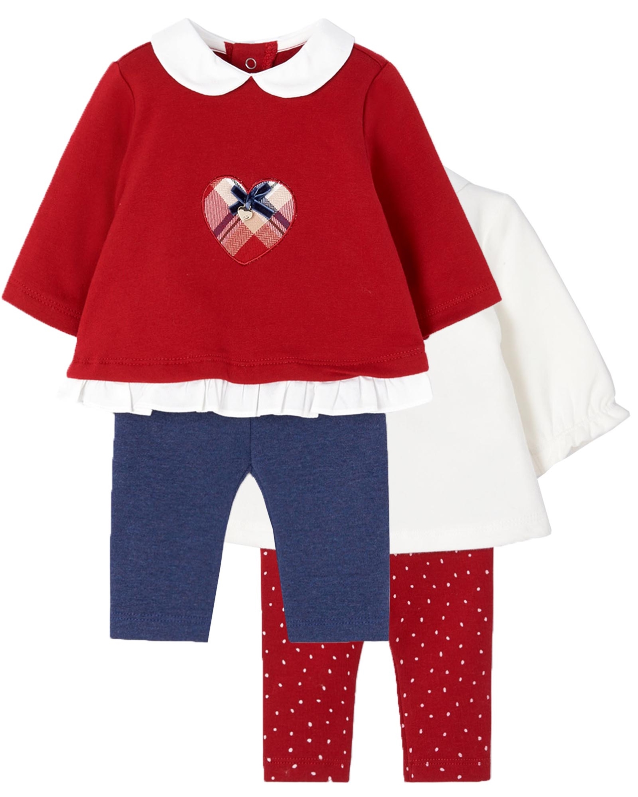 Mayoral Baby Girl's Two Sets of Christmas Tops and Leggings - Mayoral -  Mayoral Fall/Winter 2022/23