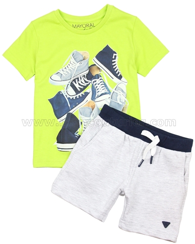 Mayoral Boy's T-shirts and Jogging Shorts
