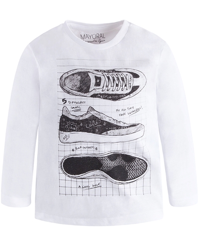 Mayoral Boy's T-shirt with Sneakers