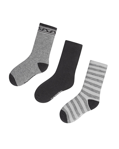 Mayoral Boy's Gray Striped Socks