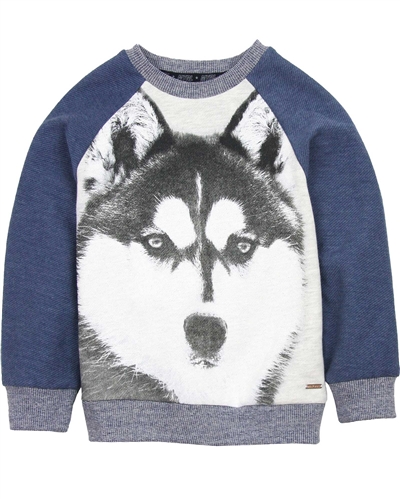 Mayoral Boy's Sweatshirt with Wolf