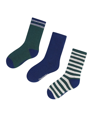 Mayoral Boy's Green Striped Socks