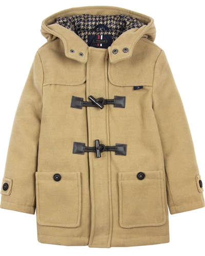 Mayoral Boy's Duffle Coat in Beige