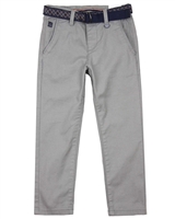 Mayoral Boy's Textured Chino Pants with Belt