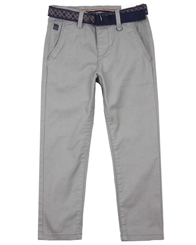 Mayoral Boy's Textured Chino Pants with Belt