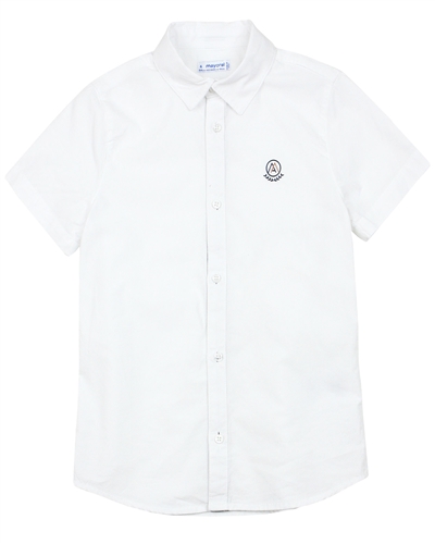 Mayoral Boy's Short Sleeve Dress Shirt