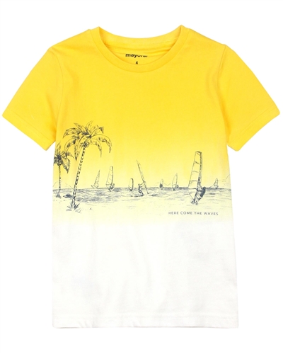 Mayoral Boy's T-shirt with Ocean Print