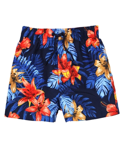 Mayoral Boy's Swim Shorts in Tropical Print