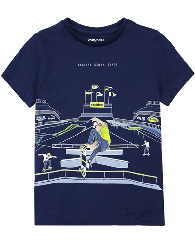 Mayoral Boy's T-shirt with Skateboarder