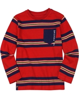 Mayoral Boy's Multicolour Striped T-shirt,