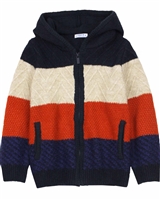 Mayoral Boy's Colour-bock Knit Cardigan