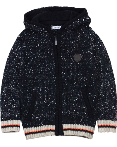 Mayoral Boy's Speckled knit Cardigan