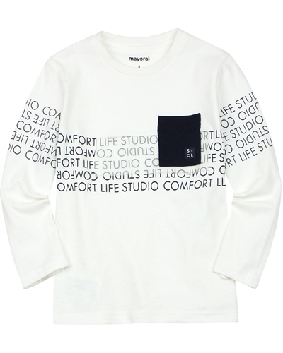 Mayoral Boy's T-shirt with Lettering