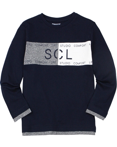 Mayoral Boy's Layered Look T-shirt