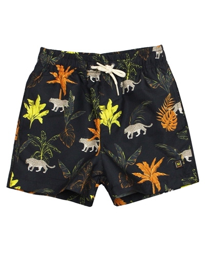 Mayoral Boy's Swim Shorts with Wild Animals Print
