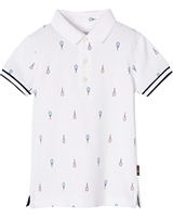 Mayoral Boy's Polo Shirt in Rockets Print