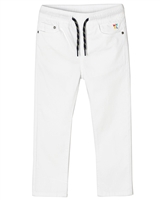 Mayoral Boy's Twill Pants in White