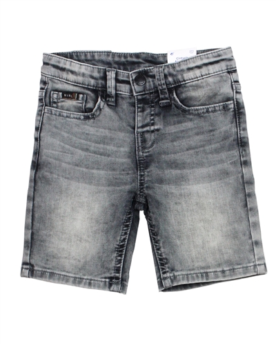 Mayoral Boy's Soft Denim Bermuda Shorts in Grey