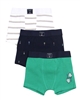 Mayoral Boy's Three-piece Boxers Set in Green