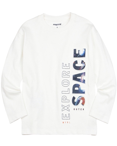 Mayoral Boy's T-shirt with Embossed Print