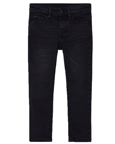 Mayoral Boy's Slim Fit Denim Pants in Black