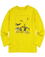 Mayoral Boy's T-shirt with Bicycle Print