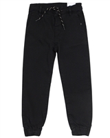 Mayoral Boy's Twill Jogger Pants in Black