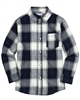 Mayoral Boy's Plaid Shirt in Navy