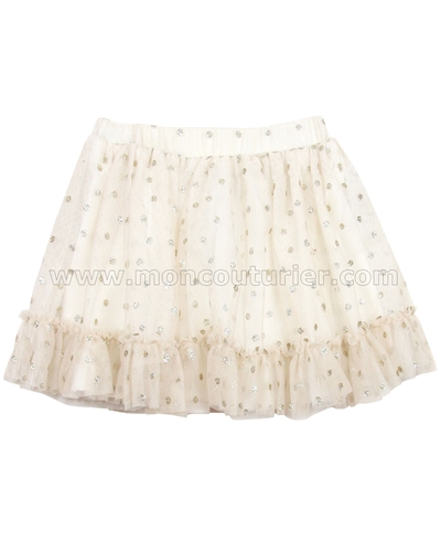 Mayoral Girl's Dotted Tulle Skirt
