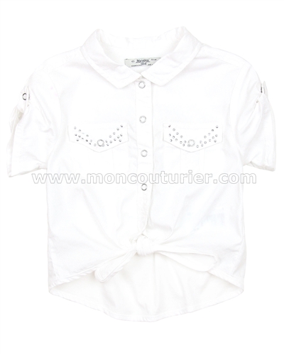 Mayoral Girl's Shirt with Knot