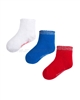 Mayoral Girl's Short Socks Set Red/Blu
