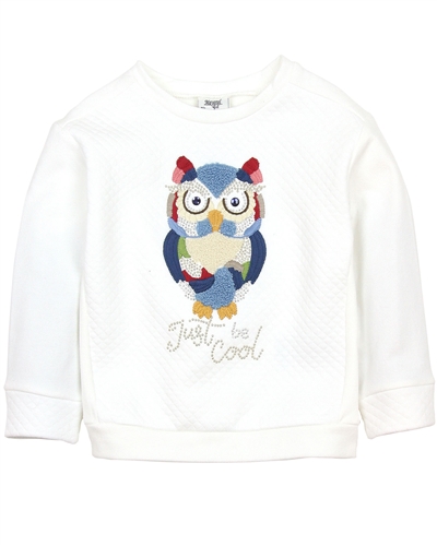 Mayoral Girl's Sweatshirt with Owl