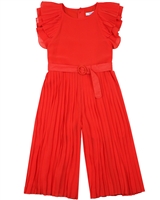 Mayoral Girl's Chiffon Pleated Jumpsuit