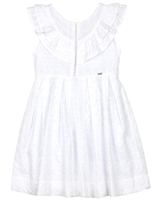 Mayoral Girl's Eyelet Voile Dress