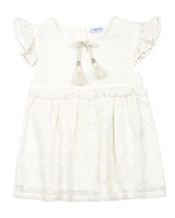 Mayoral Girl's Chiffon Eyelet Blouse
