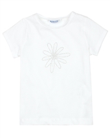 Mayoral Girl's T-shirt with Daisy Applique