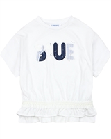 Mayoral Girl's Wide Top with Applique