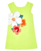Mayoral Girl's Beach Dress with Flowers in Pistachio