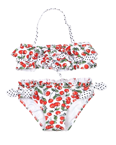 Mayoral Girl's Bikini in Cherry Print