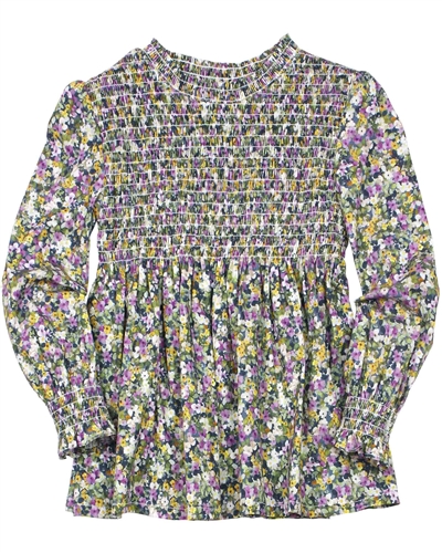 Mayoral Girl's Blouse in Floral Print
