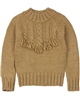 Mayoral Girl's Chunky Knit Sweater in Brown